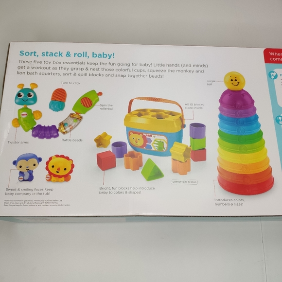 Fisher-Price Bright Basics Bundle NWT Sensory - Picture 2 of 11